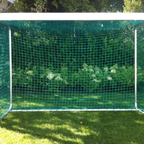 Voetbaldoeltjes 1.8 x 1.2m. 5 Voetbaldoel TRD230 met fijnmazig doelnet. Ideaal als recreatie hockeydoeltjes.