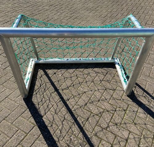 Voetbaldoeltjes 1.2 x 0.8m. Aanbieding 5 Aluminium voetbaldoeltjes, Ideaal voor voetbaltraining, camping schoolplein en thuisgebruik.