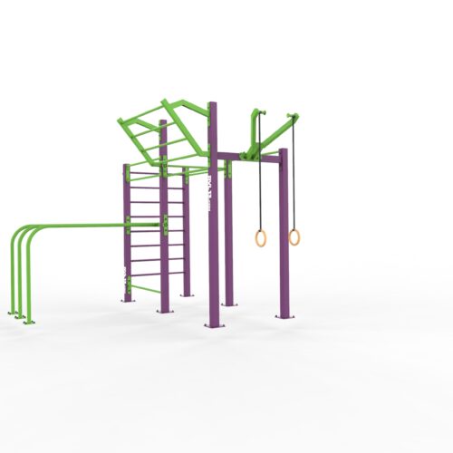 Calisthenics toestel Nippur S 78 Calisthenics toestel Nippur S achterzijde