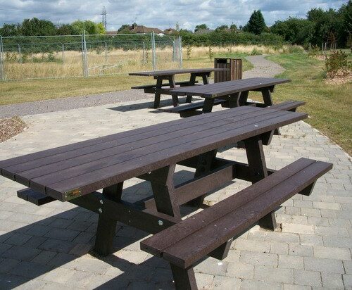 Picknickset Oslo XL 11 Govaplast picknicktafel Oslo XL verlengd blad 4