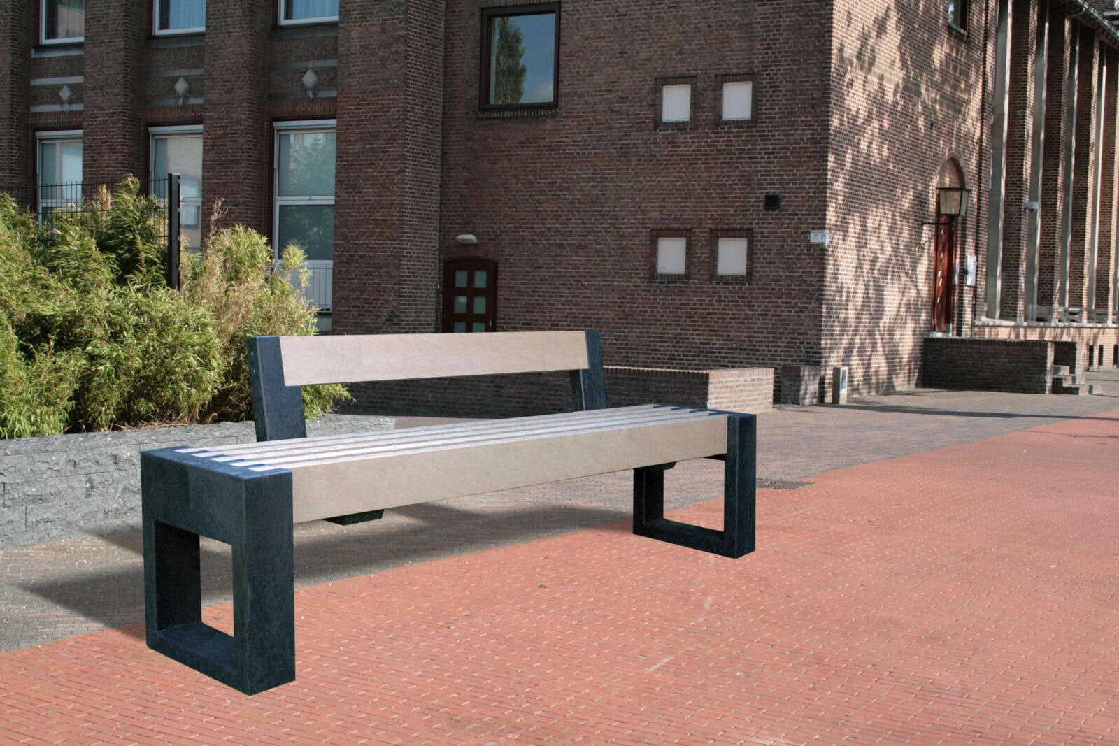 Parkbank Canvas 17 Parkbank Canvas - Afbeelding 17