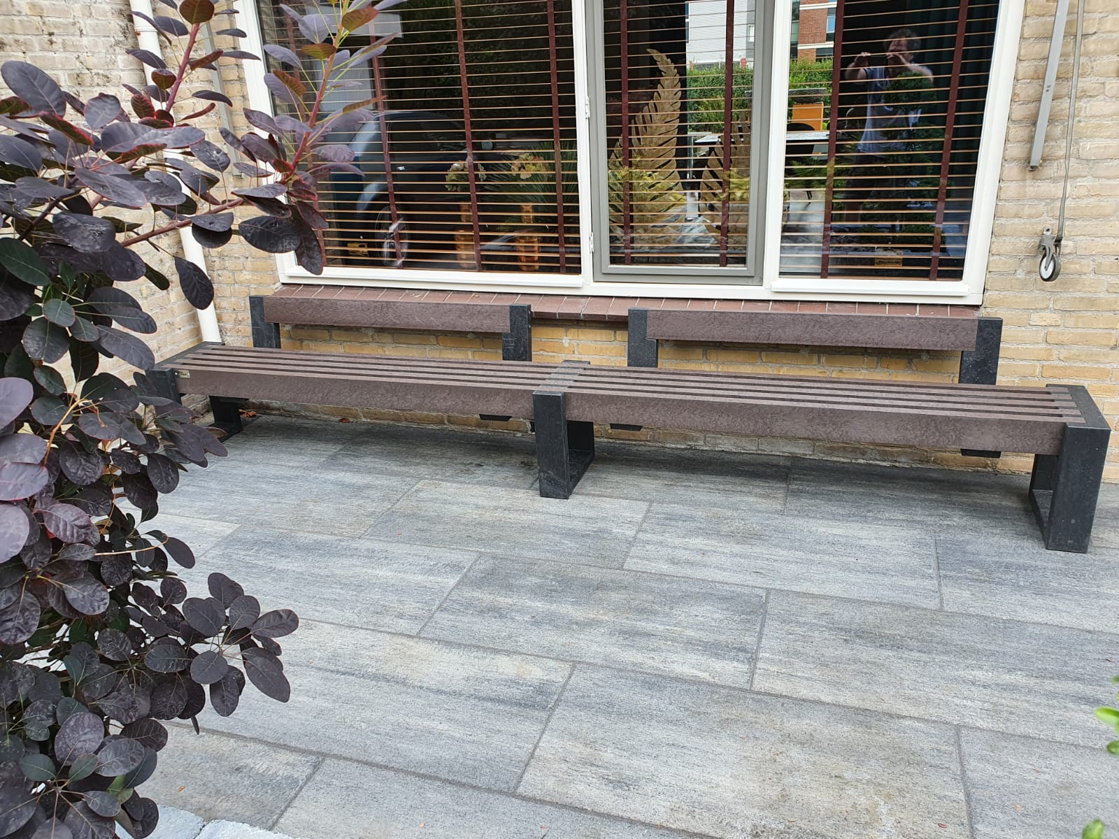 Parkbank Canvas 24 Parkbank Canvas - Afbeelding 24