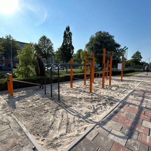 Calisthenics toestel Nippur S 130 buiten fitness calisthenics 1