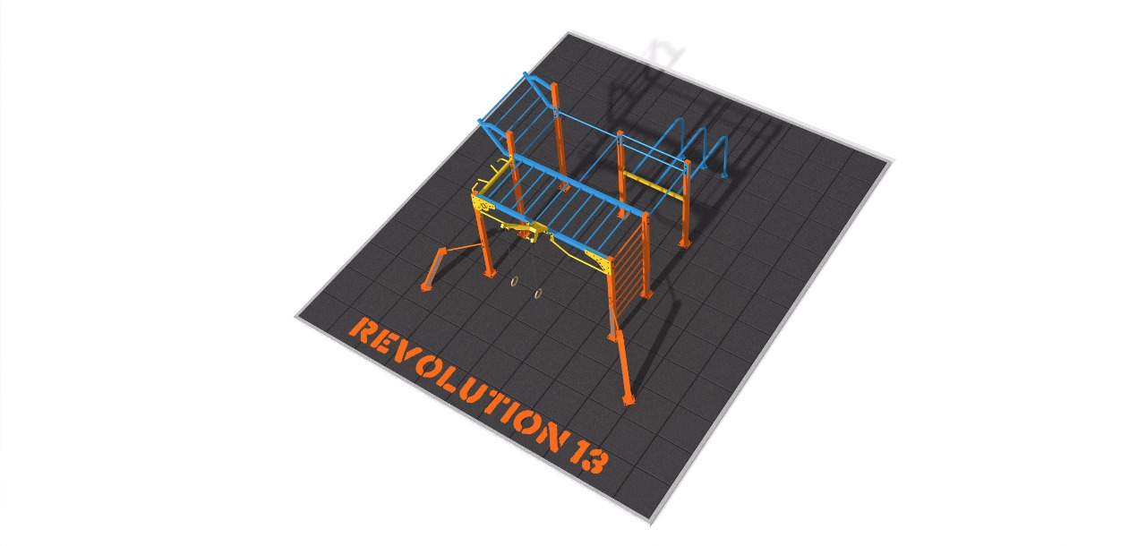 Calisthenics toestel Nippur S 72 Calisthenics toestel Nippur S - Afbeelding 72