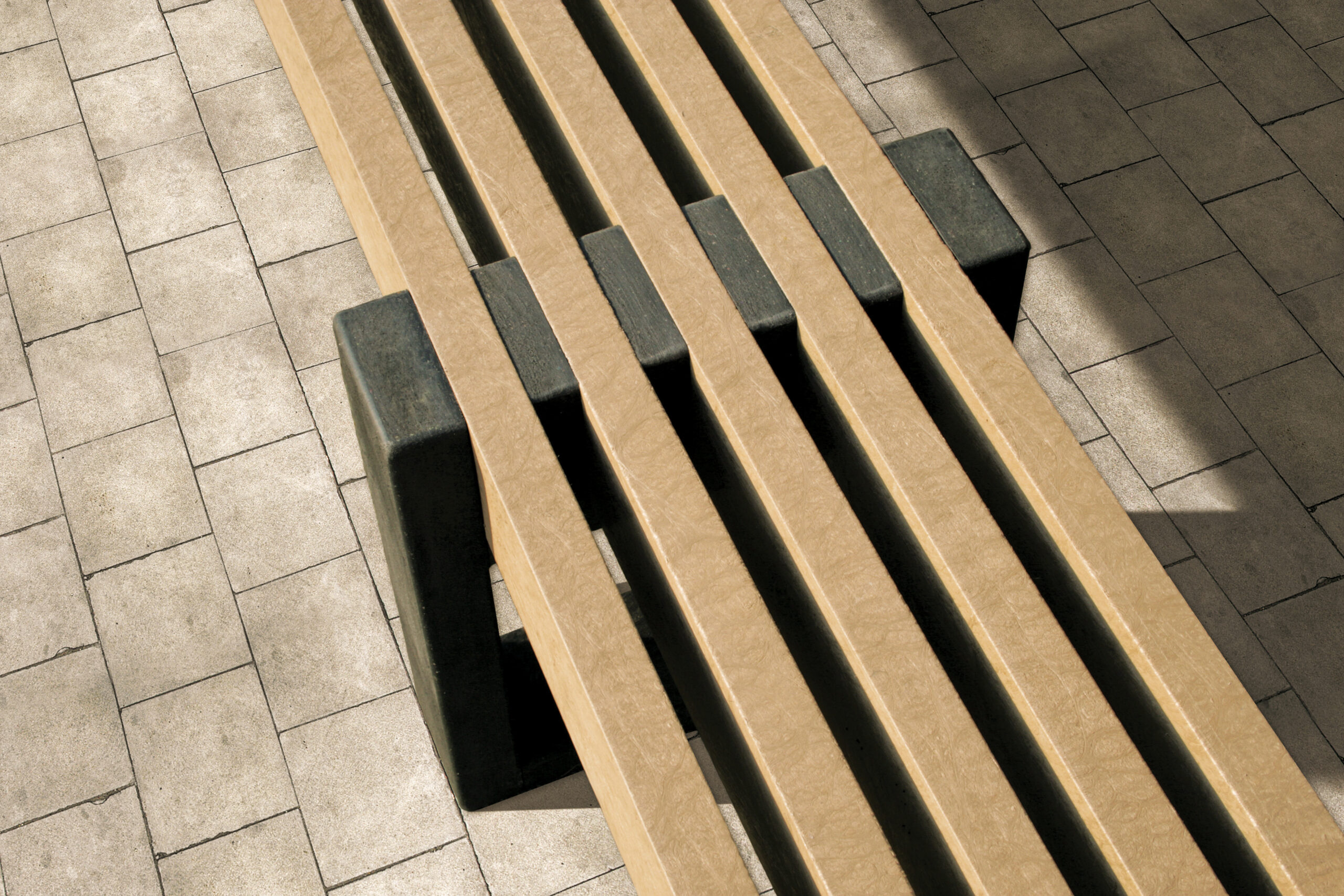 Parkbank Canvas 6 Parkbank Canvas - Afbeelding 6