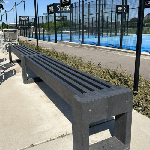 Parkbank Canvas 50 kunststof parkbank Canvas
