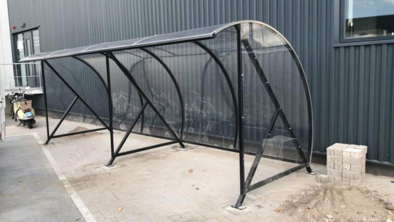 overdekte fietsenstalling