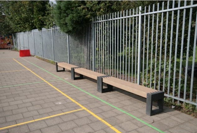 Parkbank Canvas 16 Parkbank Canvas - Afbeelding 16