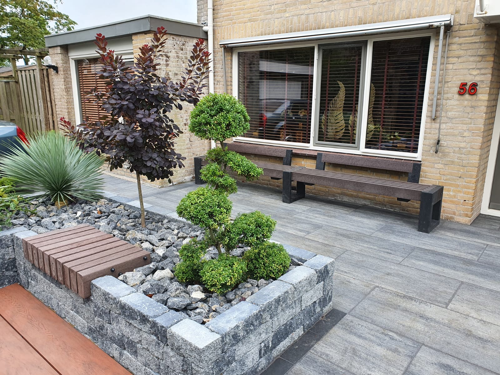 Parkbank Canvas 19 Parkbank Canvas - Afbeelding 19