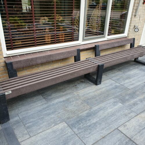 Parkbank Canvas 53 parkbanken massief kunststof