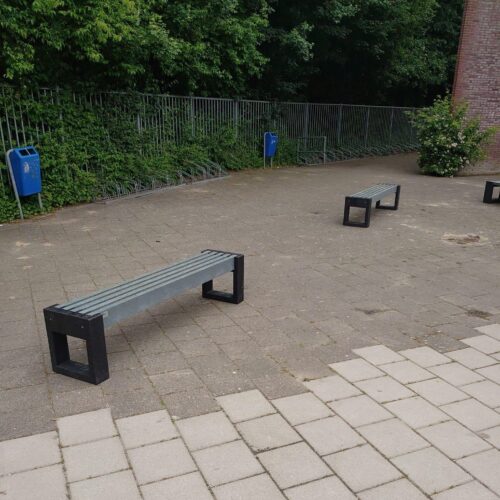 Parkbank Canvas 51 pasrkbanken kunststof Cancas