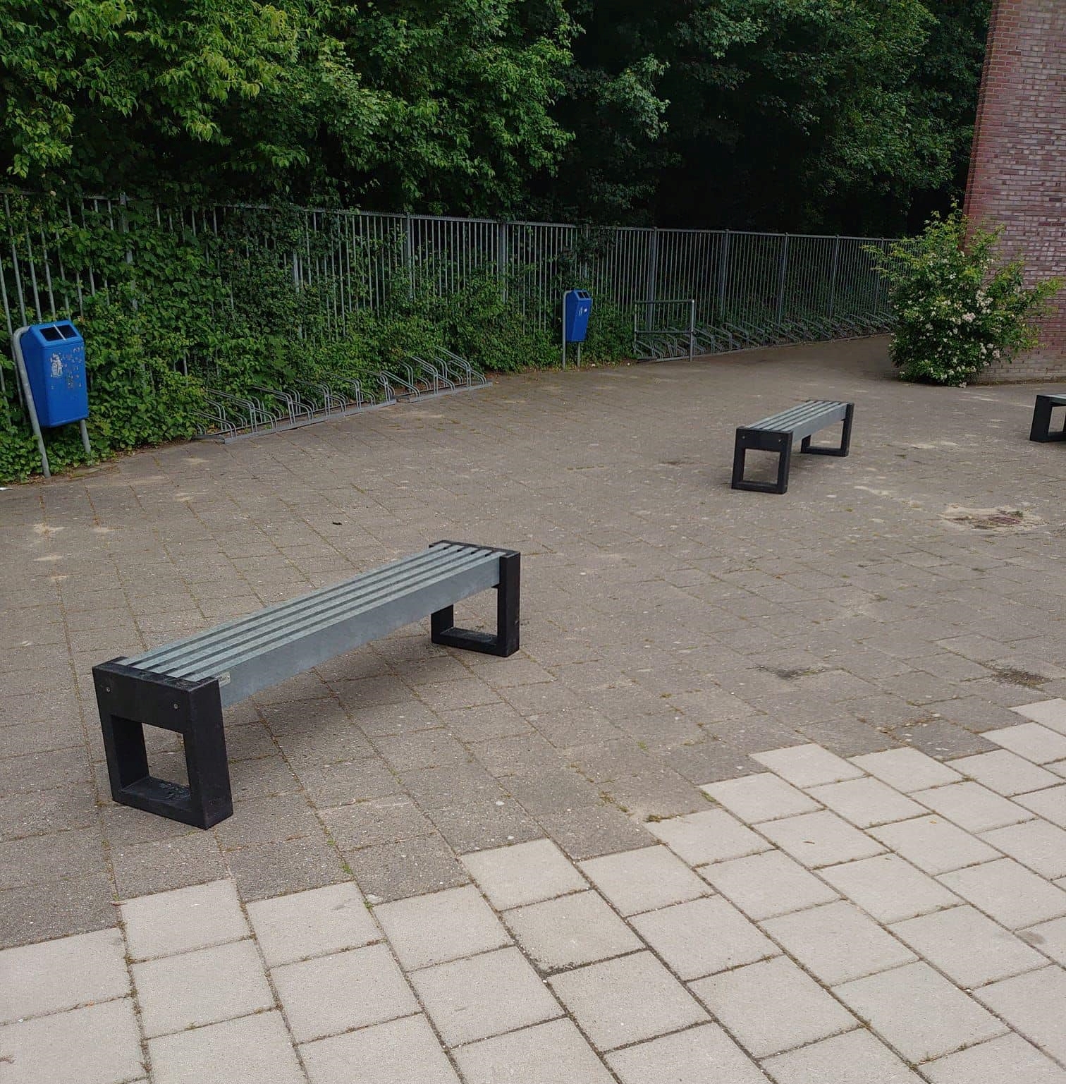 Parkbank Canvas 21 Parkbank Canvas - Afbeelding 21