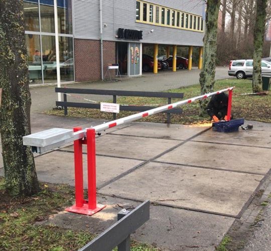 slagbomen model Budget 1